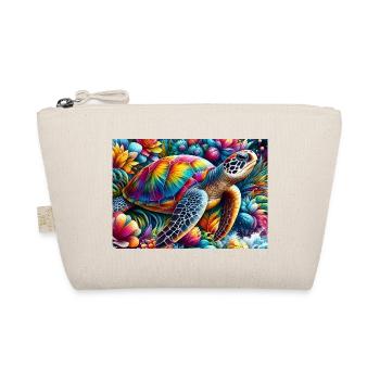 Tortue tropicale arcenciel sur fleurs - Trousse biologique - nature - Devant