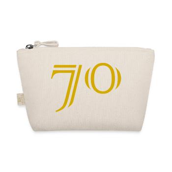70. 70 ANS. 70e ANNIVERSAIRE. ANNIVERSAIRE 70 ANS. - Trousse biologique - nature - Devant