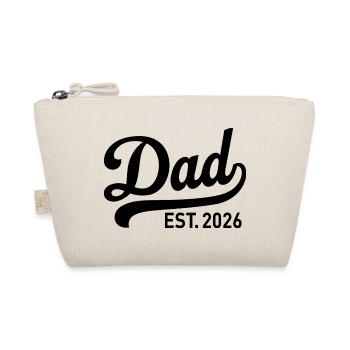 Dad 26 Dad Baby Dad 2026 Father's Day Gift - Organic Pouch - nature - Front