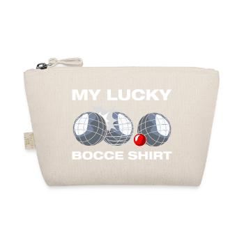 My lucky bocce Petanque Boule Boulespieler - Bio-Täschchen - Natur - Vorne