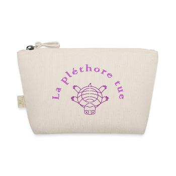The plethora kills Violet - Organic Pouch - nature - Front