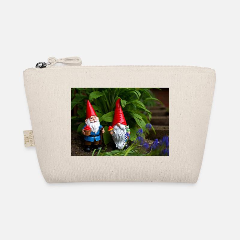 Gartenzwerge im Beet Bio-Täschchen