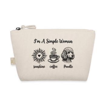 Simples Femmes Amoureuses de Caniches - Trousse biologique - nature - Devant