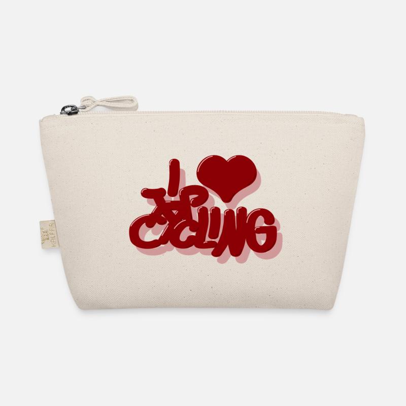 I_Love_cycling_rot Trousse biologique