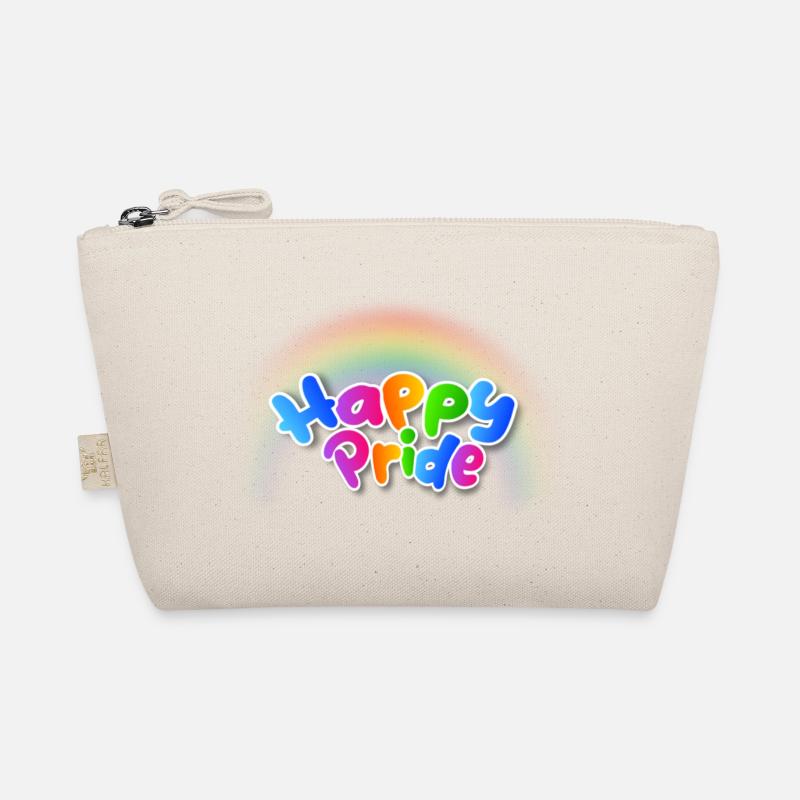 Happy Pride Rainbow Tippfehler Bio-Täschchen