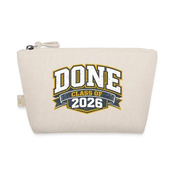 Diplom 2026 Universitätsschule Geschenk Humor - Bio-Täschchen - Natur - Vorne