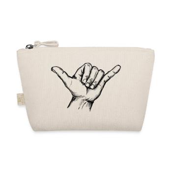 Signe de salutation Shaka Surf – Illustration - Trousse biologique - nature - Devant