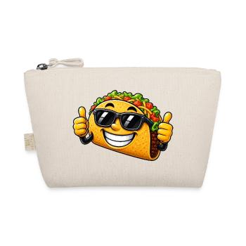 Taco Cartoon Sun Summer Glasses Pouces levés - Trousse biologique - nature - Devant