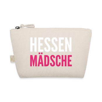 Hessen Mädchen Kontrast Pink - Bio-Täschchen - Natur - Vorne