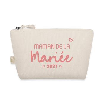 Mariage 2027 - Maman de la Mariée française - Trousse biologique - nature - Devant
