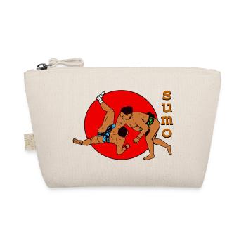 Duo de sumo dans le cercle rouge - Trousse biologique - nature - Devant