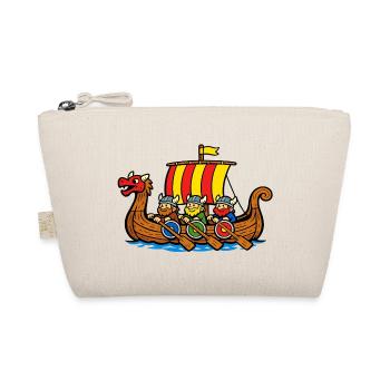 Bateau viking - Trousse biologique - nature - Devant