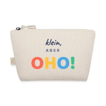 Klein, aber OHO! - Bio-Täschchen - Natur - Vorne
