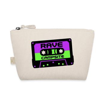 Rave Cassette Festival Logo - Trousse biologique - nature - Devant