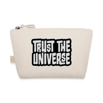 Trust The Universe Spirituell Universum Zitat Logo - Bio-Täschchen - Natur - Vorne