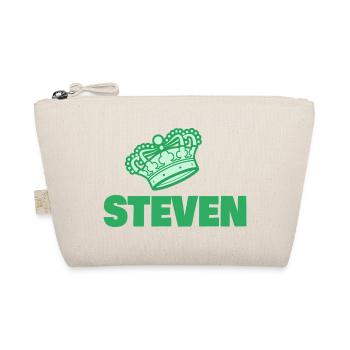 Geschenk für Steven - Bio-Täschchen - Natur - Vorne