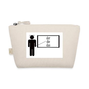 German Teacher - Organic Pouch - nature - Front