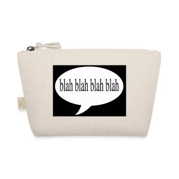 Blah Blah Blah - Organic Pouch - nature - Front