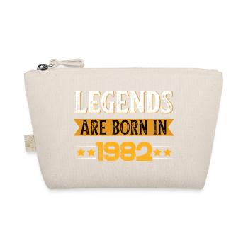 Birthday born in 1982 - Organic Pouch - nature - Front