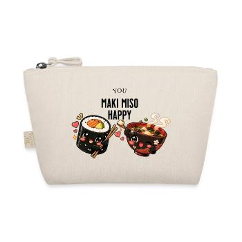 Toi, tu es maki miso heureuse - Trousse biologique - nature - Devant