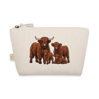 Galloway Rinder - Bio-Täschchen - Natur - Vorne