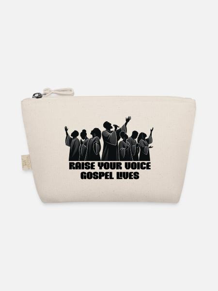 Gospel Chor - Raise your Voice - Gospel lives - Bio-Täschchen - Natur