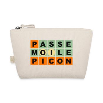 Reich mir den Picon - Bio-Täschchen - Natur - Vorne