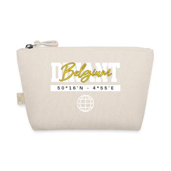 Dinant Belgien Koordinaten Reise Souvenir - Bio-Täschchen - Natur - Vorne