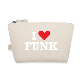 Ich liebe Funk - Bio-Täschchen - Natur - Vorne