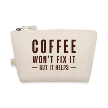 Coffee Won’t Fix It – But It Helps - Bio-Täschchen - Natur - Vorne