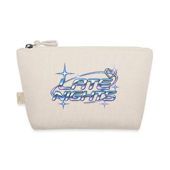 Late Nights Neon Chrome - Bio-Täschchen - Natur - Vorne