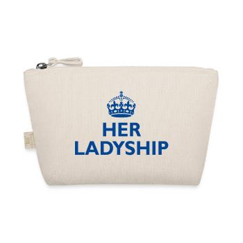 Ihre Ladyship – ein Design für elegante Damen - Bio-Täschchen - Natur - Vorne