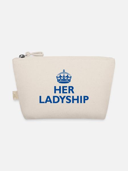 Ihre Ladyship – ein Design für elegante Damen - Bio-Täschchen - Natur