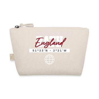 Bath England Koordinaten Reise Souvenir - Bio-Täschchen - Natur - Vorne