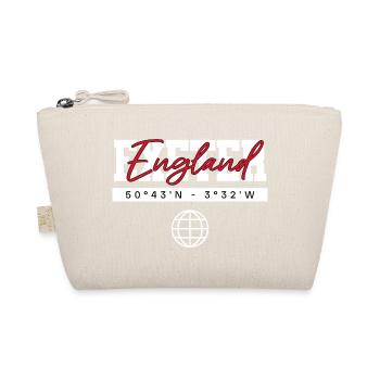 Exeter England Koordinaten Reise Souvenir - Bio-Täschchen - Natur - Vorne