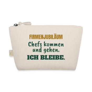 Firmenjubiläum: Chefs kommen und gehen - Bio-Täschchen - Natur - Vorne