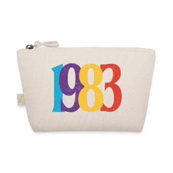 Geboren 1983 Geburtstagsgeschenk Geburtstag 83 - Bio-Täschchen - Natur - Vorne