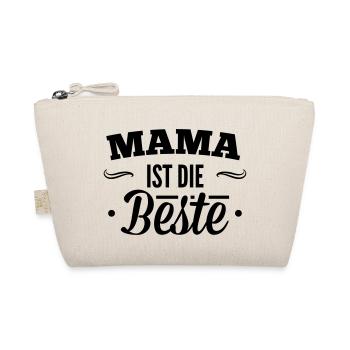 Mama ist der beste - Bio-Täschchen - Natur - Vorne