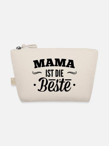 Mama ist der beste - Bio-Täschchen - Natur