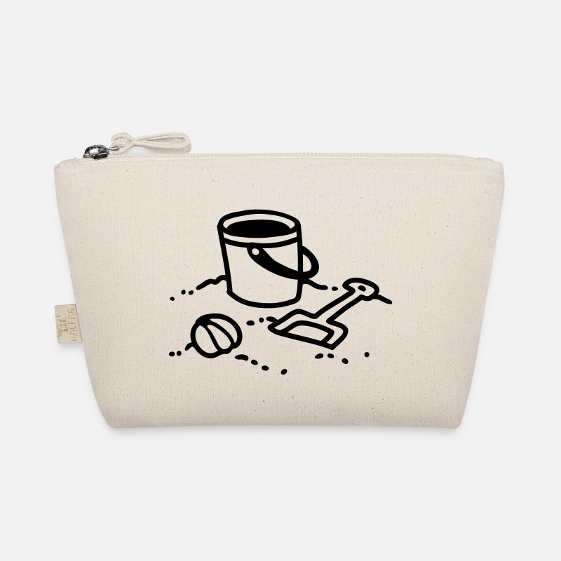 Sandbox - beach - Line Organic Pouch