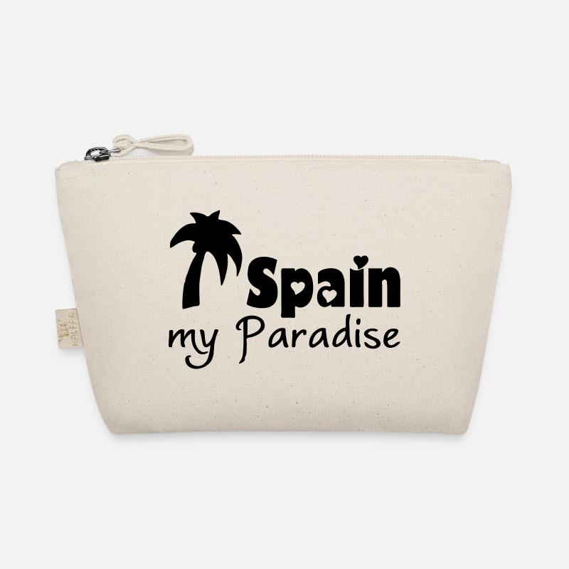 Spain Paradise Spanien Urlaub Reise Geschenk - Bio-Täschchen - Natur