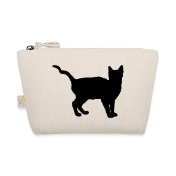 katze - Bio-Täschchen - Natur - Vorne