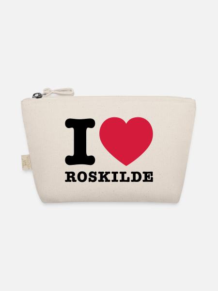 I Love Roskilde 2 - Bio-Täschchen - Natur - Vorne