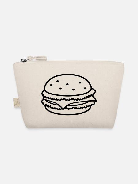 fastfood_hamburger_1c - Organic Pouch - nature - Front