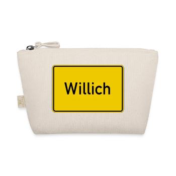 Willich Ortsschild Heimat Shirt HATRIK DESIGN - Bio-Täschchen - Natur - Vorne
