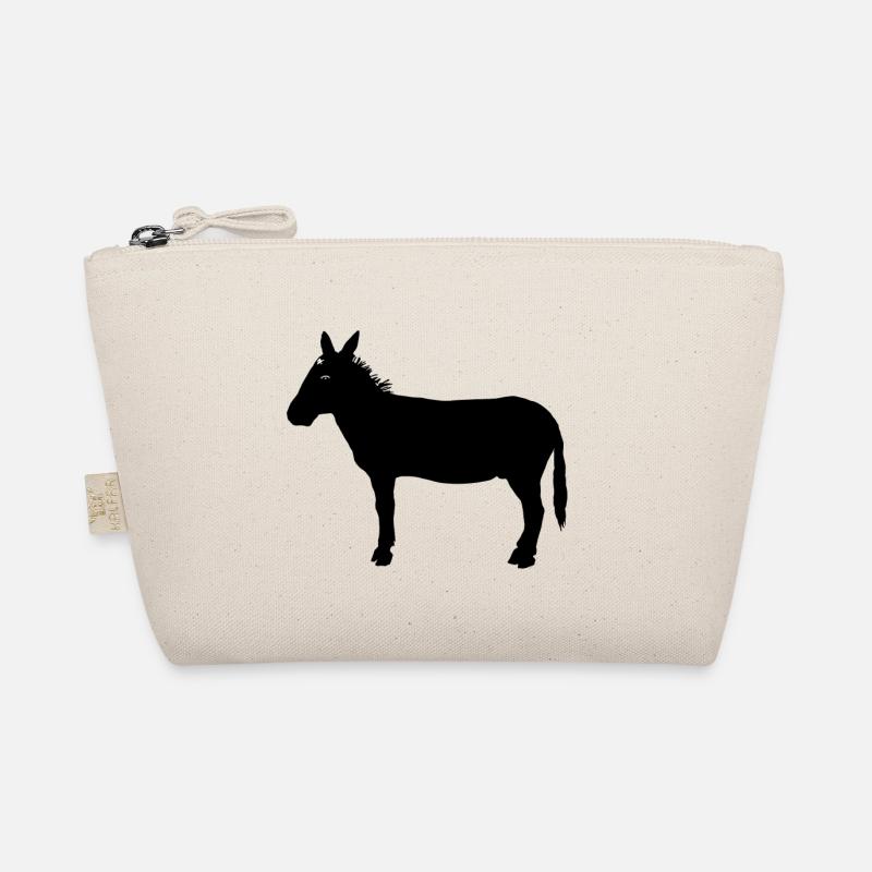 donkey mule esel20 Bio-Täschchen