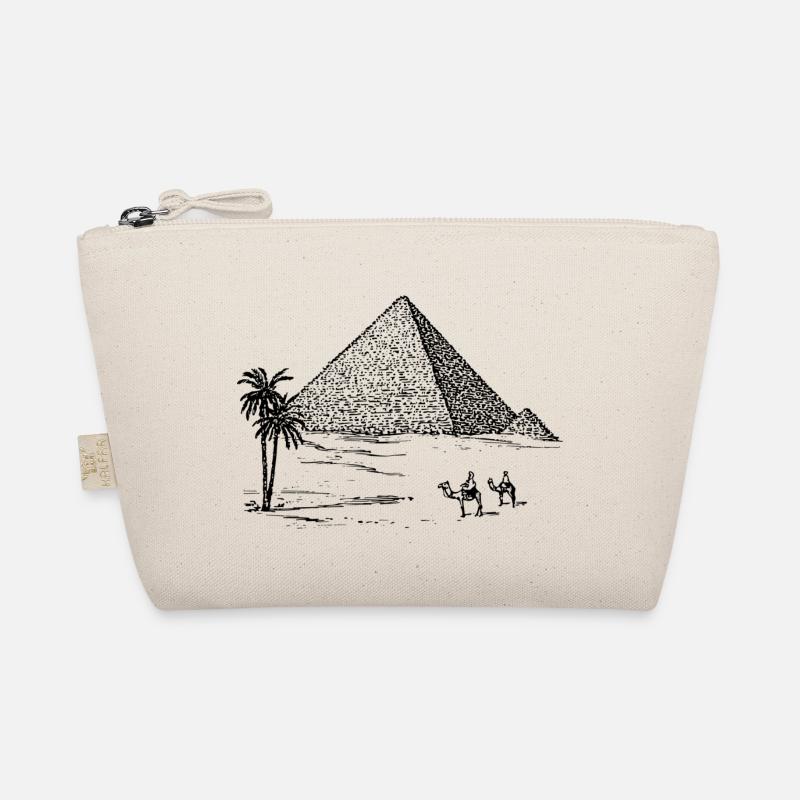 Pyramide - Bio-Täschchen - Natur