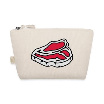 A raw steak - Organic Pouch - nature - Front
