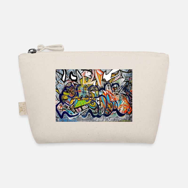 graffiti wall Organic Pouch