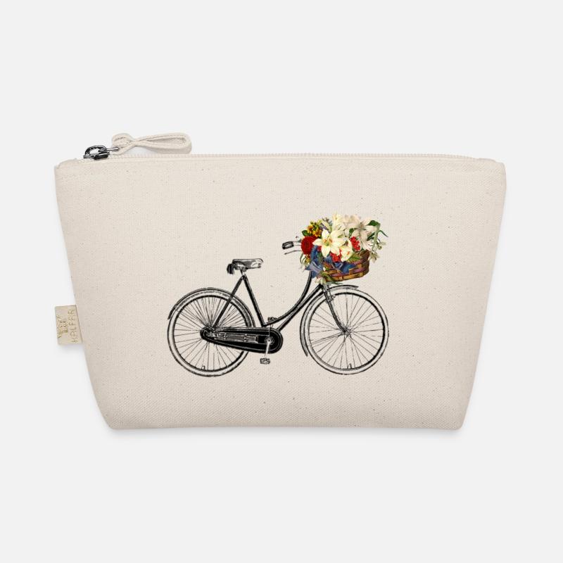bicycle-bicycle fleure Organic Pouch